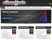 Tablet Screenshot of eshophosts.co.uk